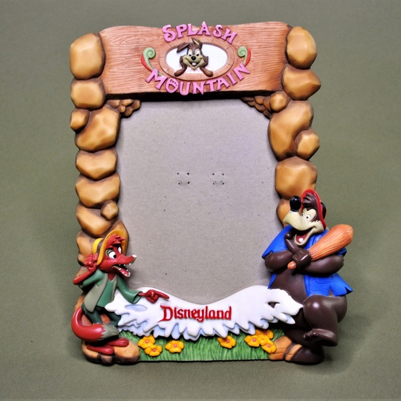 Disney Accents Land Splash Mountain Ceramic Frame Poshmark